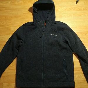 Columbia jacket, L, good outdoors camping coat